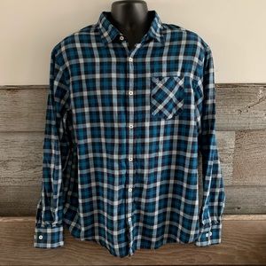 Penguin by Munsing Wear blue plaid men’s size XL